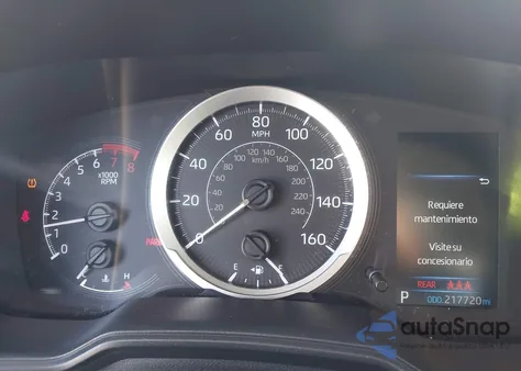 2020 Toyota Corolla Le из США, поврежденный, VIN 5YFEPRAE4LP077710